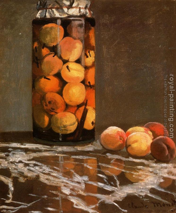 Claude Oscar Monet : Jar of Peaches II
